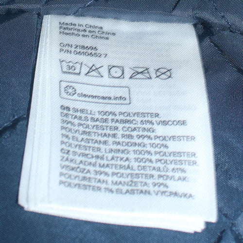 Teens UK Size 164 H&M Blue Varsity Jacket