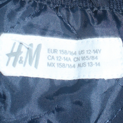 Teens UK Size 164 H&M Blue Varsity Jacket