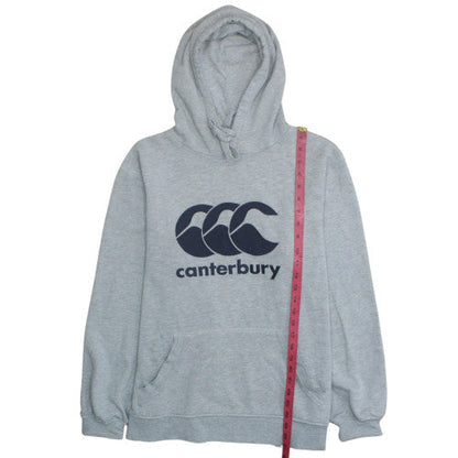 Mens UK Size XL Canterbury Grey Pullover Hoodie
