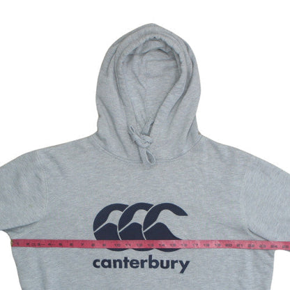 Mens UK Size XL Canterbury Grey Pullover Hoodie