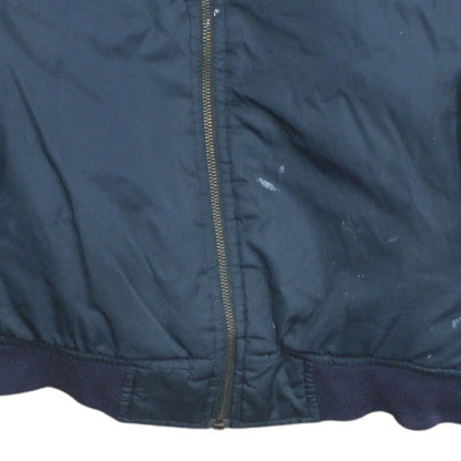 Mens UK Size M Overtime Blue Bomber Jacket