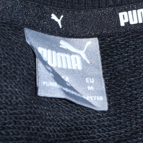 Mens UK Size M PUMA Black Pullover Sweatshirt