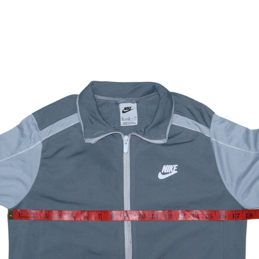 Mens UK Size XL Nike Grey Full Zip Sweatshirt