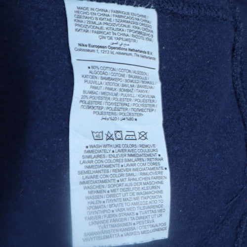 Mens UK Size M Nike Blue Pullover Sweatshirt