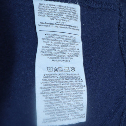 Mens UK Size M Nike Blue Pullover Sweatshirt