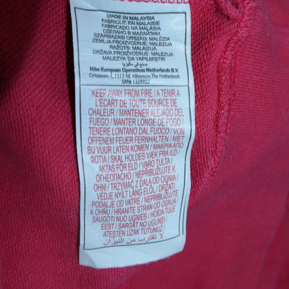 Womens UK Size M Nike Pink Pullover Hoodie