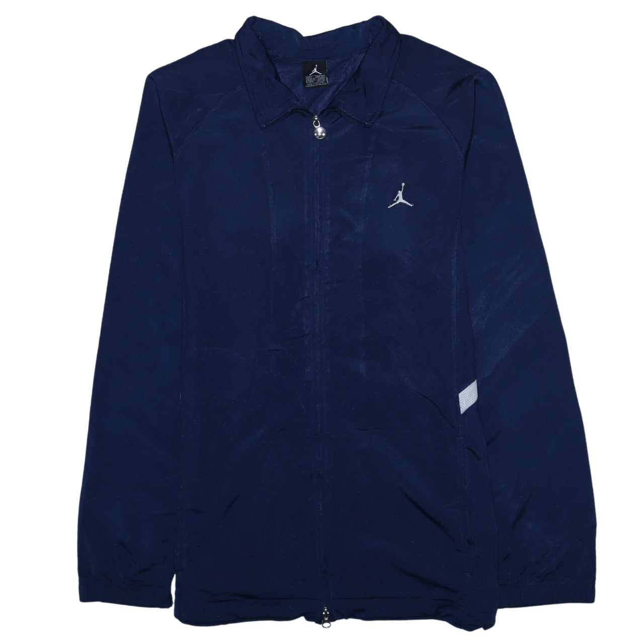 Mens UK Size L Nike Jordan Blue Full Zip Sweatshirt