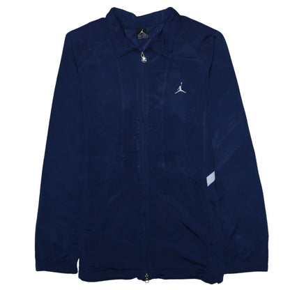 Mens UK Size L Nike Jordan Blue Full Zip Sweatshirt