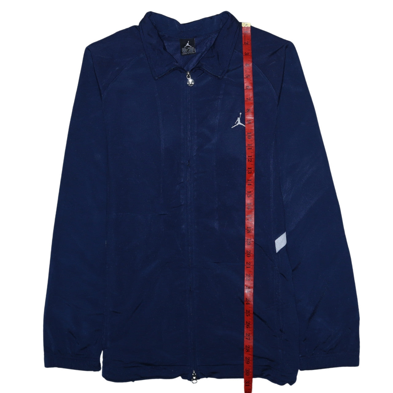 Mens UK Size L Nike Jordan Blue Full Zip Sweatshirt