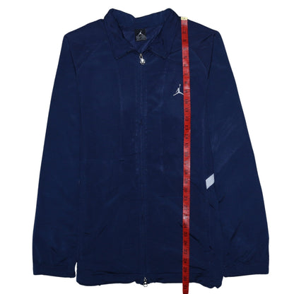Mens UK Size L Nike Jordan Blue Full Zip Sweatshirt