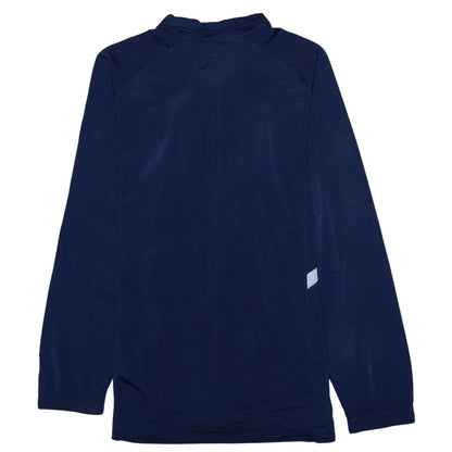 Mens UK Size L Nike Jordan Blue Full Zip Sweatshirt