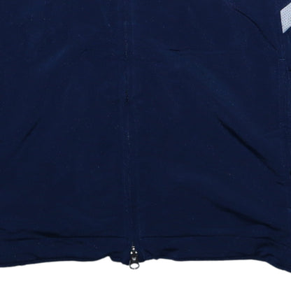 Mens UK Size L Nike Jordan Blue Full Zip Sweatshirt