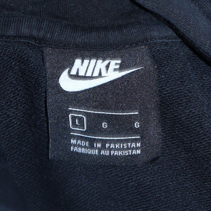 Mens UK Size L Nike Black Pullover Hoodie