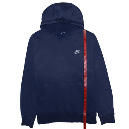 Mens UK Size XL Nike Blue Pullover Hoodie