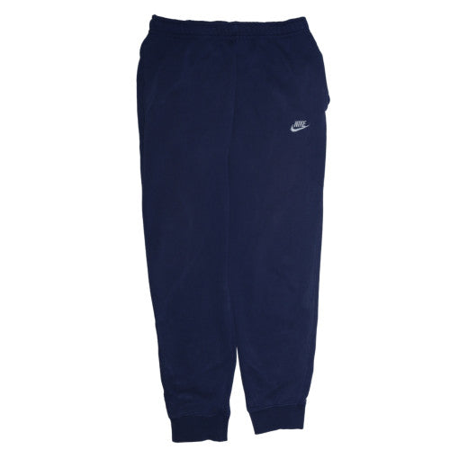 Mens UK Size M Nike Regular Fit Jogger Blue Trousers