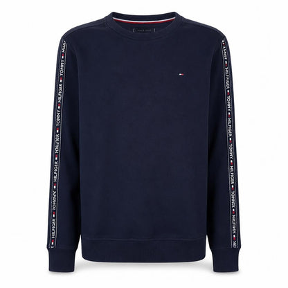 Mens UK Size M Tommy Hilfiger Blue Pullover Sweatshirt