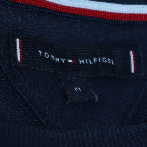 Mens UK Size M Tommy Hilfiger Blue Pullover Sweatshirt