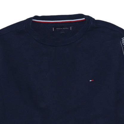 Mens UK Size M Tommy Hilfiger Blue Pullover Sweatshirt