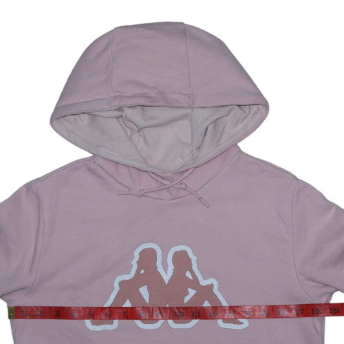 Womens UK Size XS Kappa Pink Pullover Hoodie