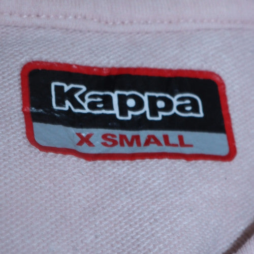 Womens UK Size XS Kappa Pink Pullover Hoodie