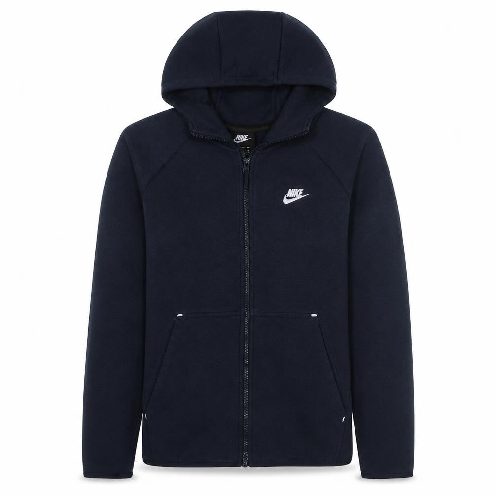 Mens UK Size L Nike Blue Full Zip Hoodie