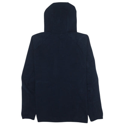 Mens UK Size L Nike Blue Full Zip Hoodie