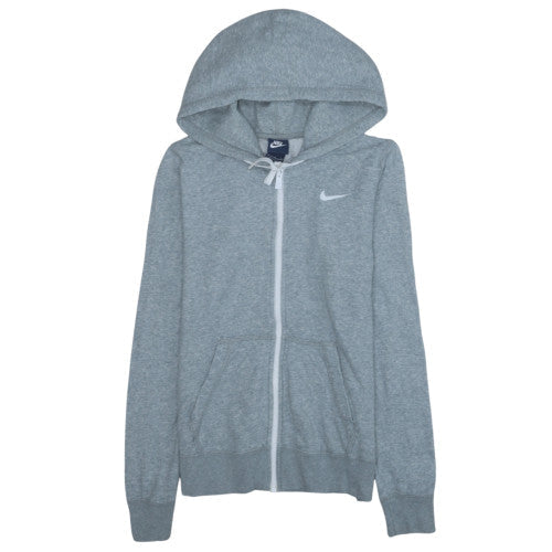 Mens UK Size S Nike Grey Full Zip Hoodie