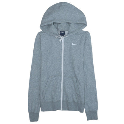 Mens UK Size S Nike Grey Full Zip Hoodie