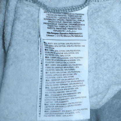 Mens UK Size S Nike Grey Full Zip Hoodie