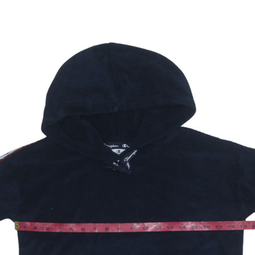 Mens UK Size S Champion Blue Pullover Hoodie