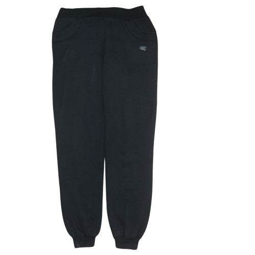 Mens UK Size M Nike Regular Fit Jogger Black Trousers