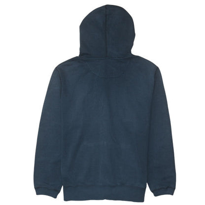 Mens UK Size L Nike Blue Full Zip Hoodie