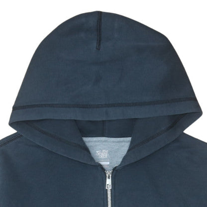 Mens UK Size L Nike Blue Full Zip Hoodie
