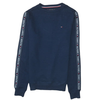 Mens UK Size S Tommy Hilfiger Blue Pullover Sweatshirt