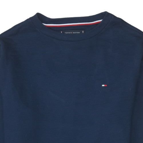 Mens UK Size S Tommy Hilfiger Blue Pullover Sweatshirt