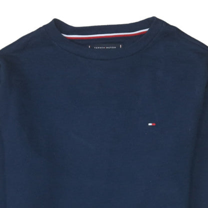 Mens UK Size S Tommy Hilfiger Blue Pullover Sweatshirt