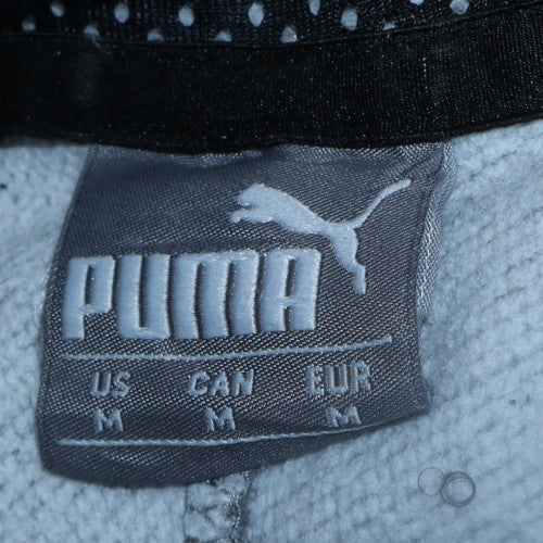 Mens UK Size M PUMA Grey Pullover Hoodie