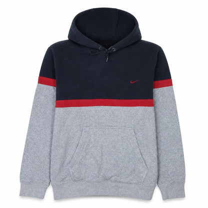 Mens UK Size L Nike Grey Pullover Hoodie