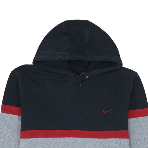 Mens UK Size L Nike Grey Pullover Hoodie