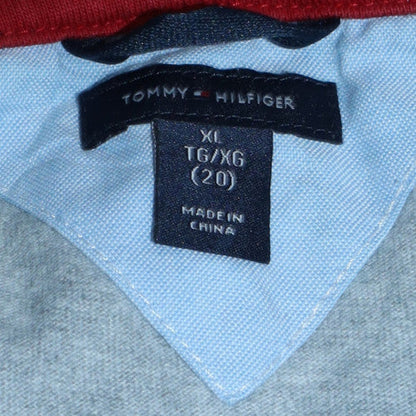 Teens UK Size XL Tommy Hilfiger Grey Full Zip Hoodie