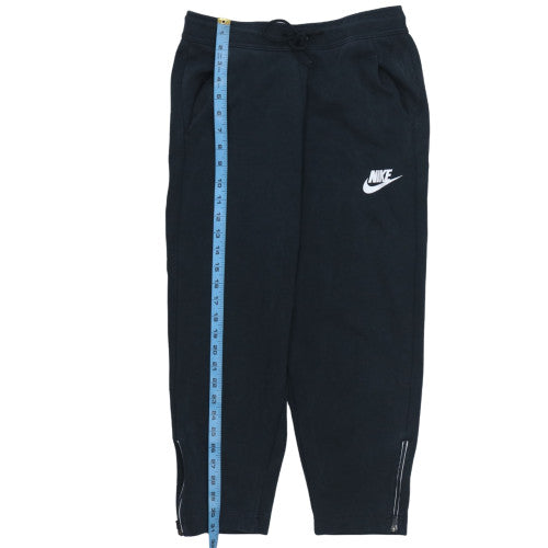 Mens UK Size S Nike Regular Fit Jogger Black Trousers