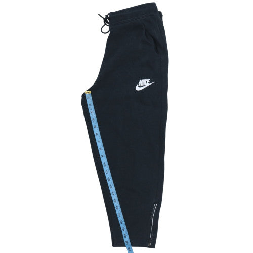 Mens UK Size S Nike Regular Fit Jogger Black Trousers