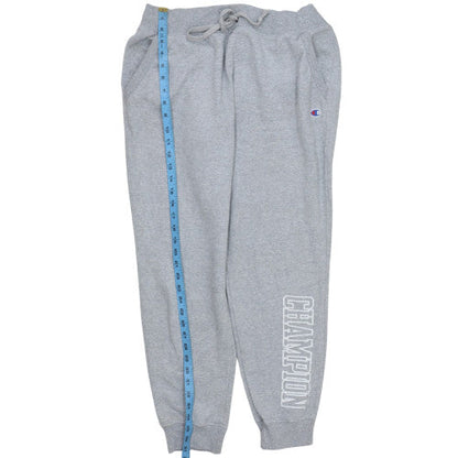 Champion Men’s Grey Jogger Fleece Sweatpants L Regular Fit