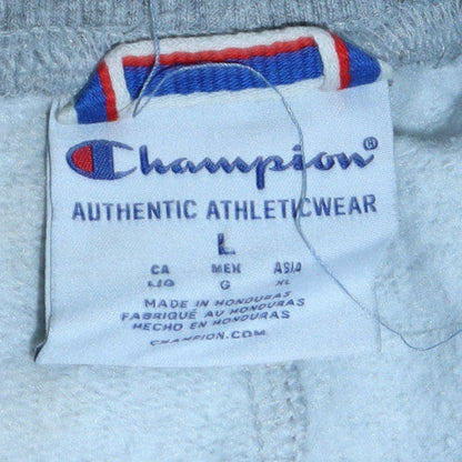 Champion Men’s Grey Jogger Fleece Sweatpants L Regular Fit