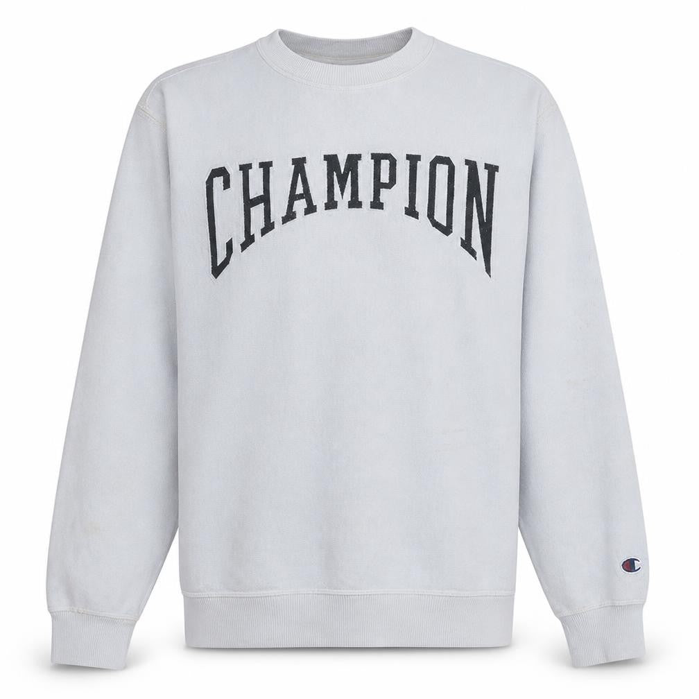 Mens UK Size XS Champion White Pullover Sweatshirt