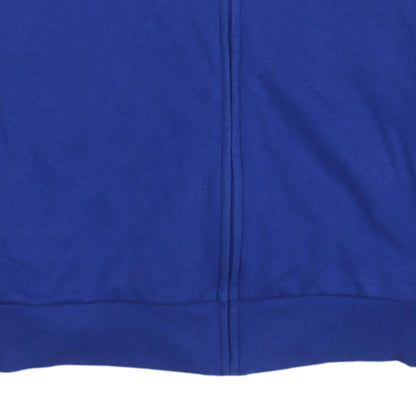 Mens UK Size XL adidas Blue Full Zip Sweatshirt