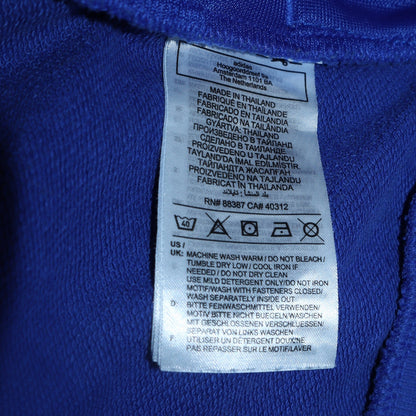 Mens UK Size XL adidas Blue Full Zip Sweatshirt