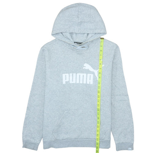 Mens UK Size L PUMA Grey Pullover Hoodie