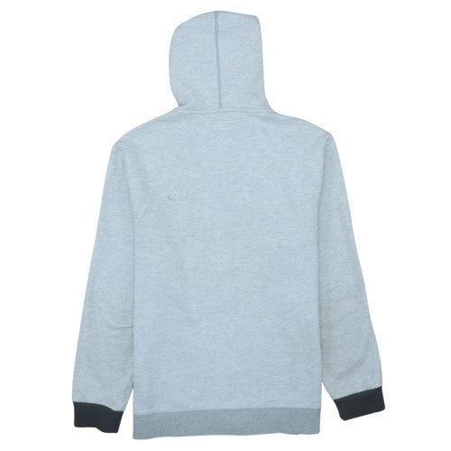 Mens UK Size M Converse Grey Full Zip Hoodie