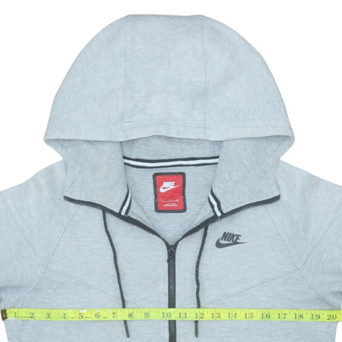 Mens UK Size S Nike Grey Full Zip Hoodie